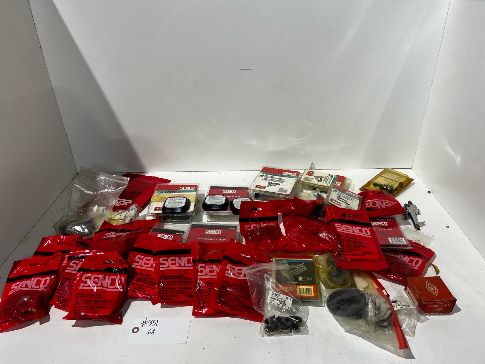 lot 351 image: Senco and Other Pneumatic Tool Repair Kits