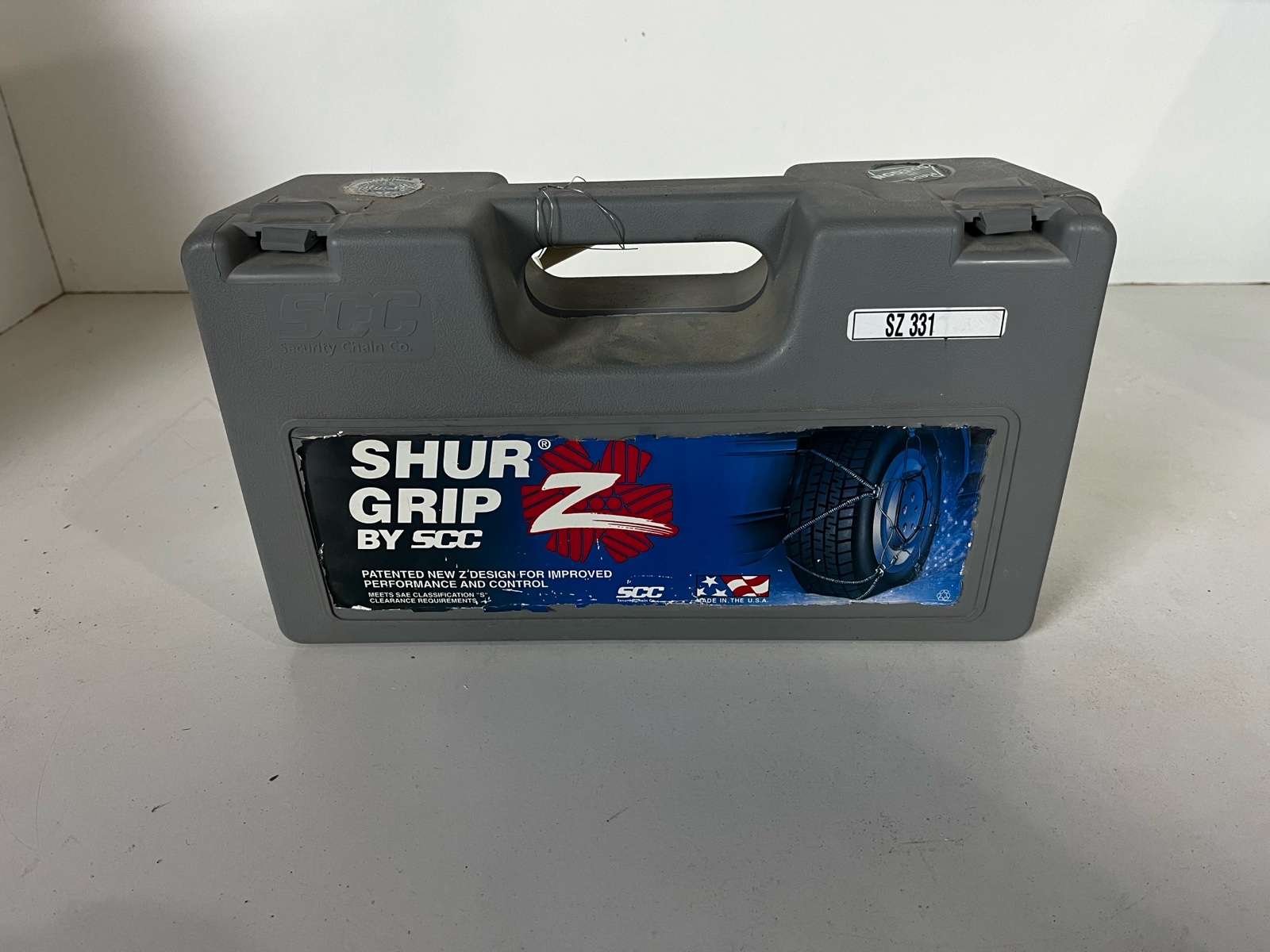 lot 36 image: Set Of Shur Grip Z Tire Chains