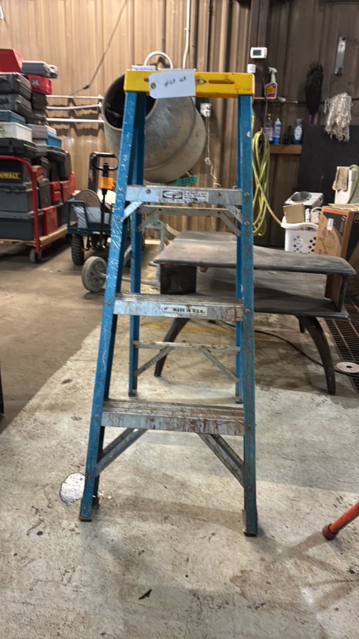 lot 67 image: Werner 4ft Step Ladder
