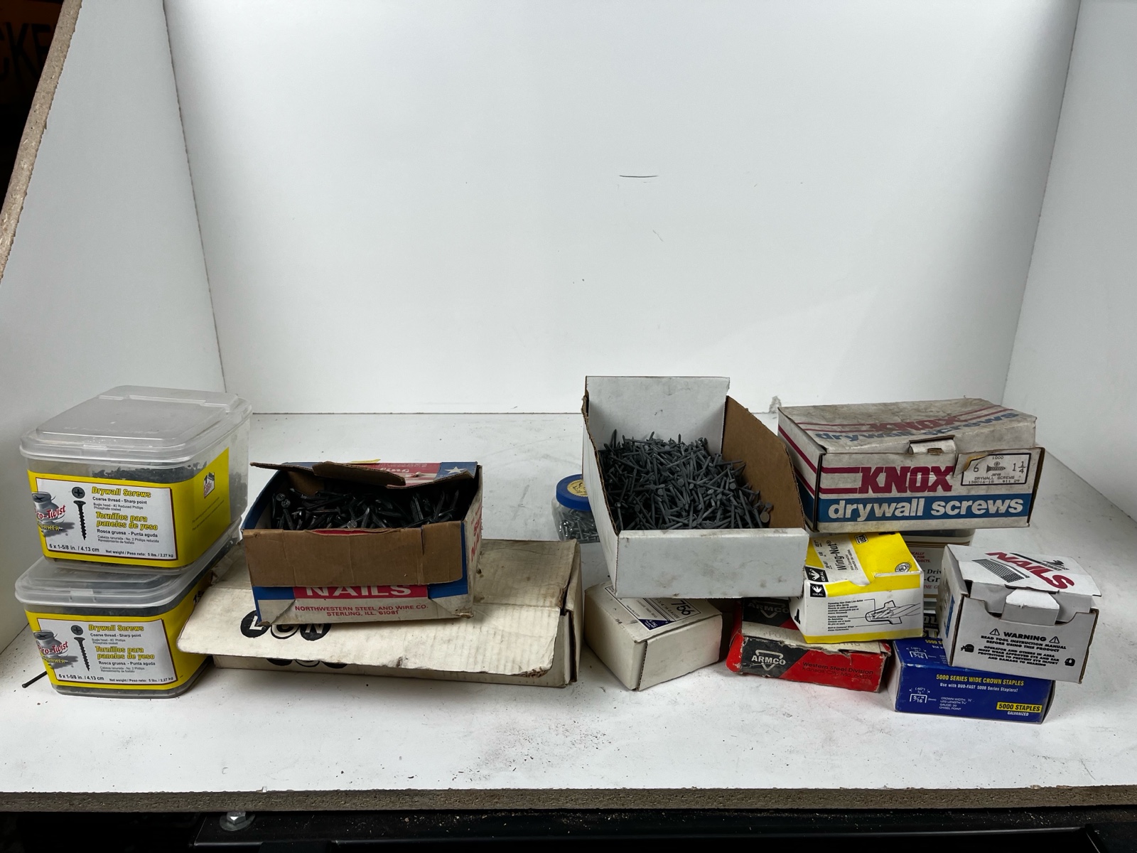 lot 72 image: Crate Of Fasteners