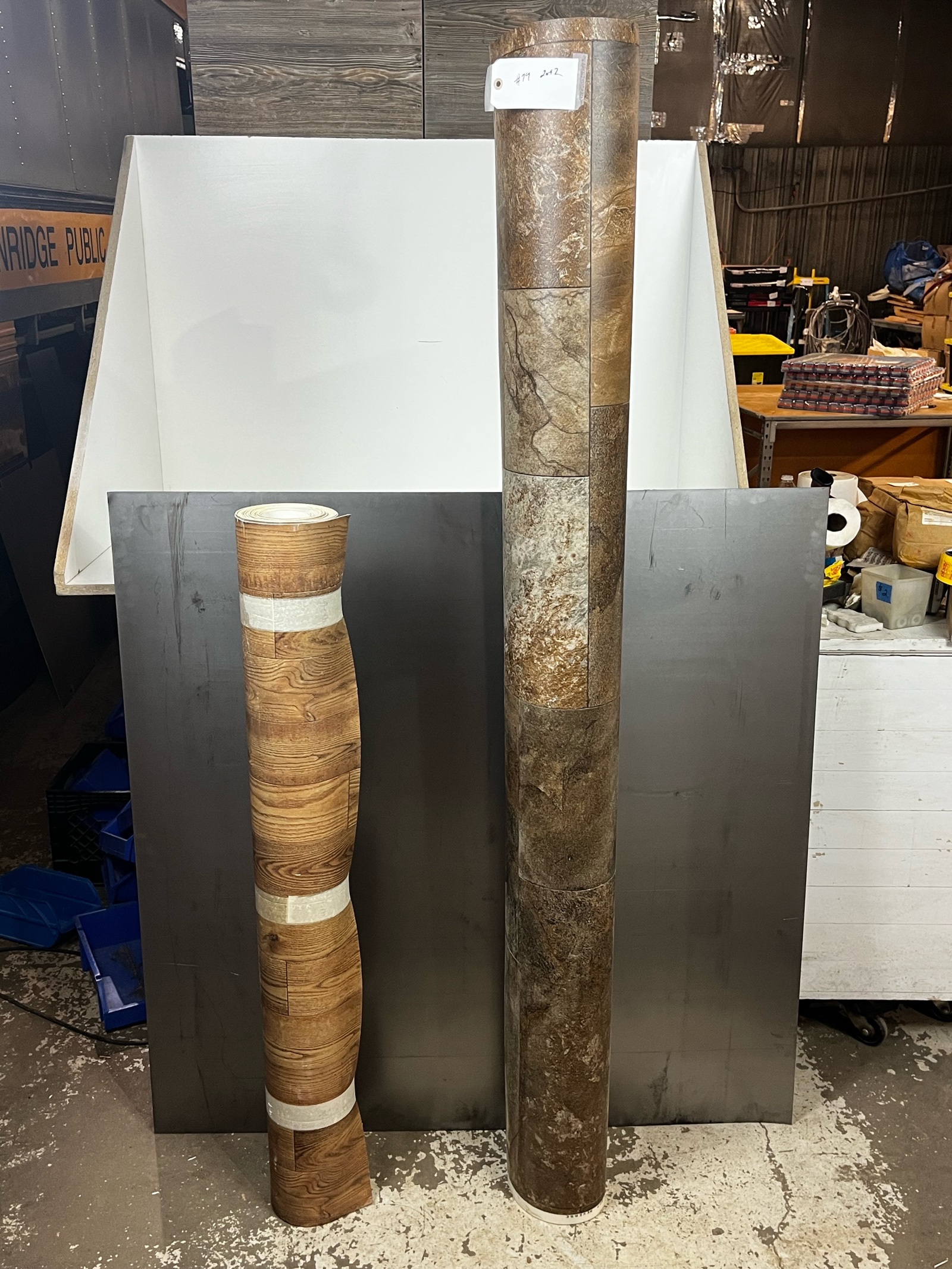 lot 79 image: Vinyl Flooring Rolls