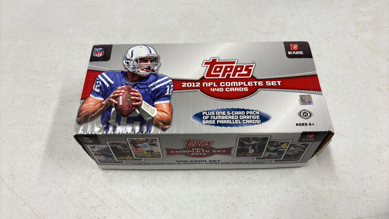 lot 169 image: 2012 Topps Football Card Partial Set
