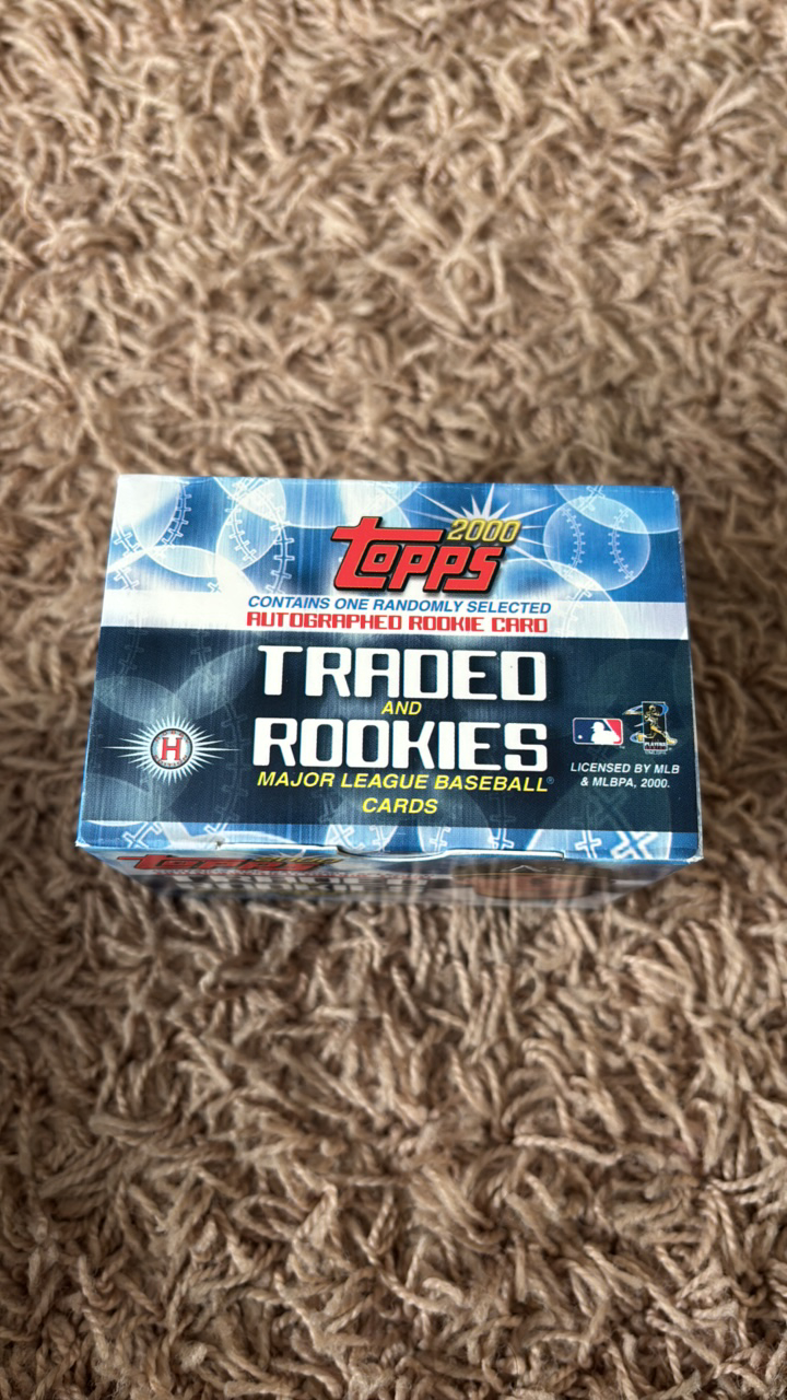 lot 239 image: 2000 Topps Traded and Rookie Partial Set, Some Cards Missing