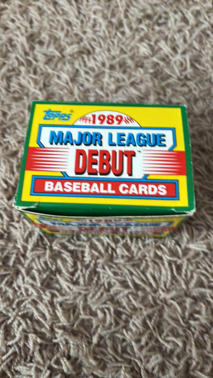 lot 242 image: 1989 Topps Major League Debut Partial Set, Some Cards May be Missing