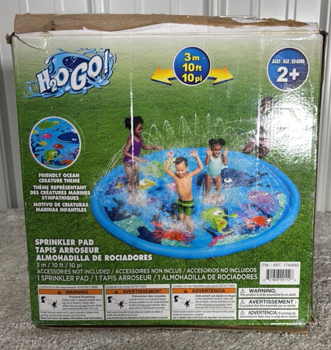 H2OGO Under the Sea 10 Splash Pad