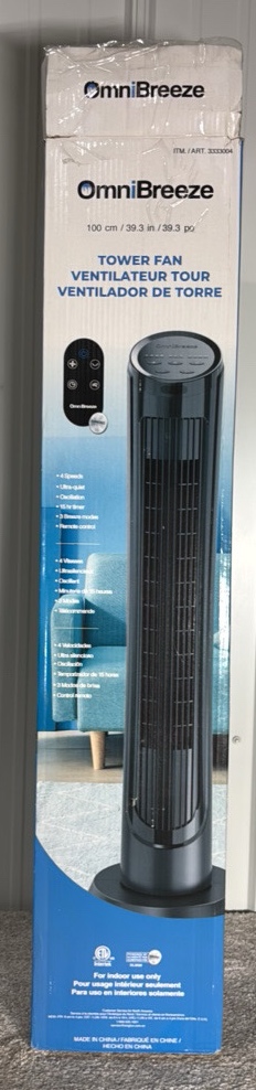 OmniBreeze Tower Fan