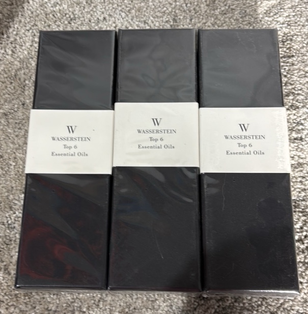 Lot of 3 Wasserstein Aromatherapy Oils 100% Pure Basic Essential Oil Gift Set