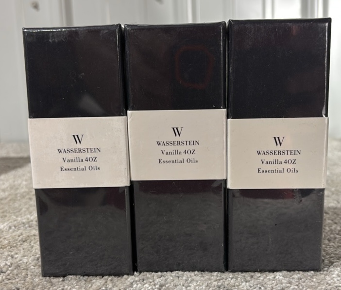 Lot of 3 100% Pure & Undiluted Therapeutic Grade Vanilla Essential Oil (4 oz)