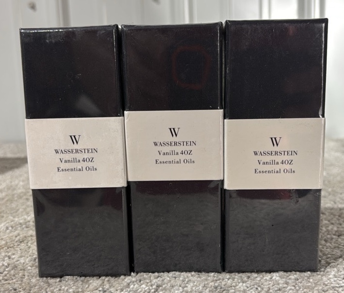 Lot of 3 100% Pure & Undiluted Therapeutic Grade Vanilla Essential Oil (4 oz)