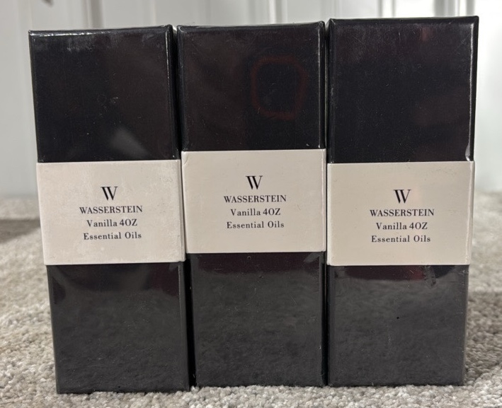 Lot of 3 100% Pure & Undiluted Therapeutic Grade Vanilla Essential Oil (4 oz)