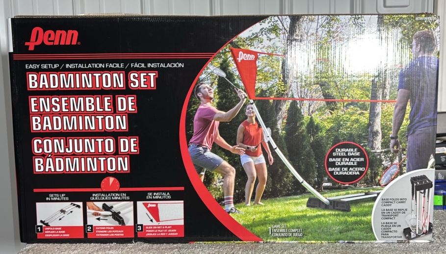 Penn Premium Easy Setup Badminton Set