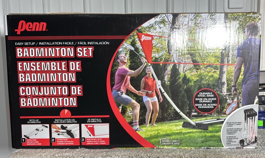 Penn Premium Easy Setup Badminton Set