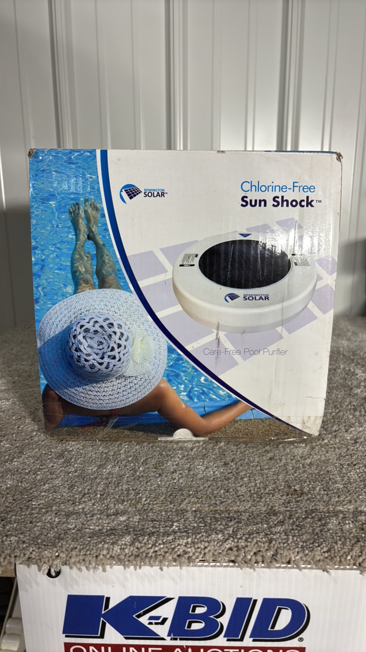 Remington Chlorine-Free Sun Shock Solar Pool Purifier