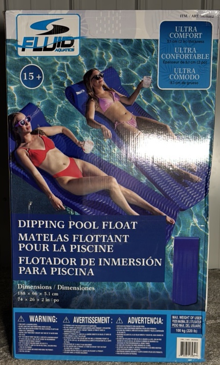 Fluid Aquatics Dipping Pool Float Mat