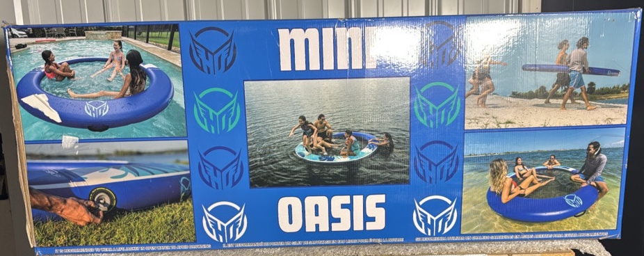HO Sports Mini Oasis 8 Inflatable Water Ring Float