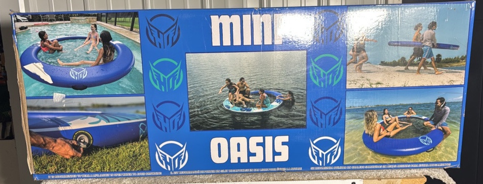 HO Sports Mini Oasis 8 Inflatable Water Ring Float