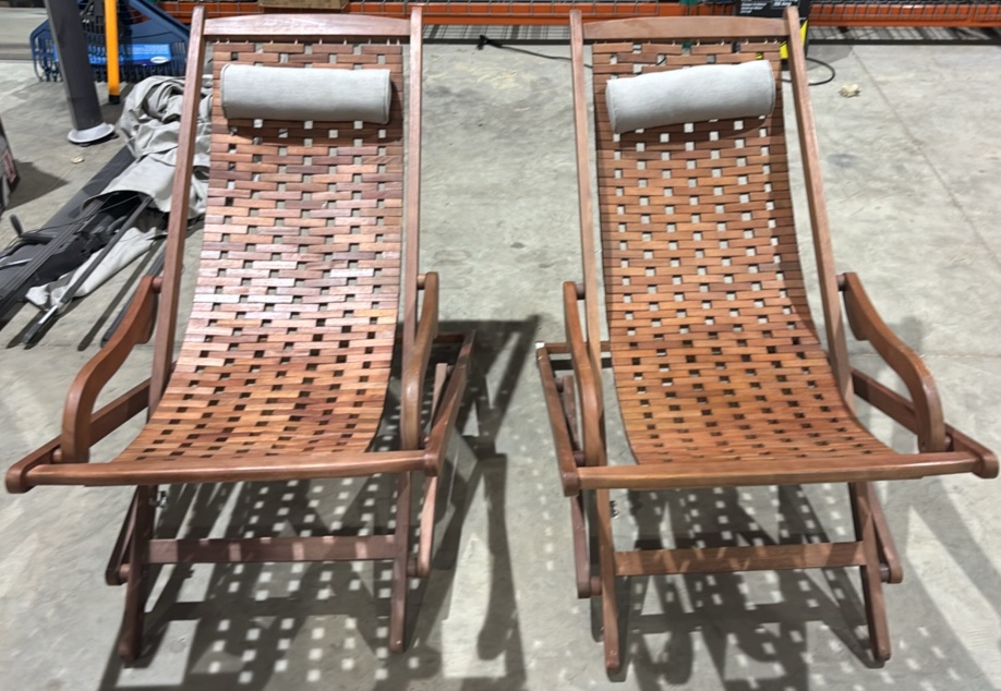 Eucalyptus Swing Lounger - 2 Loungers