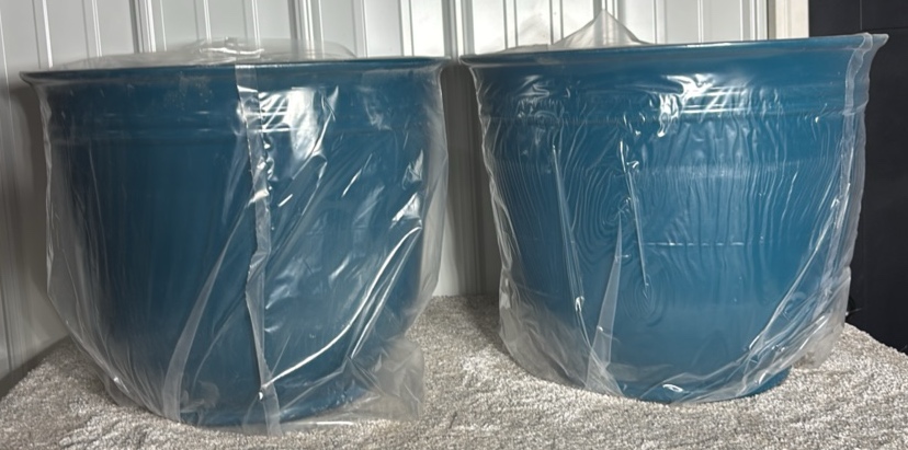 Theo Resin Planters by Trendspot, 2-pack