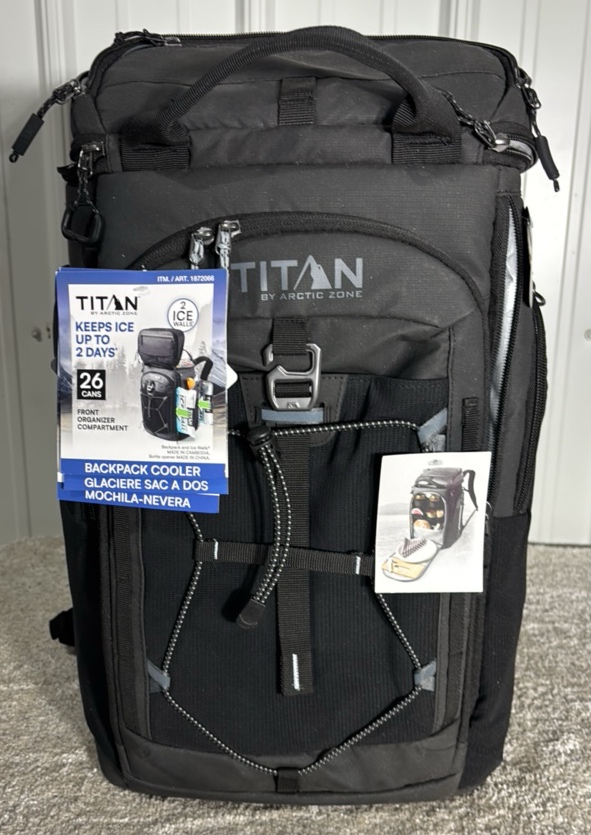 Titan 26-Can Backpack Cooler