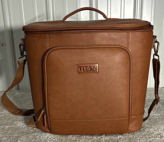 Titan Faux Leather Cooler Tote