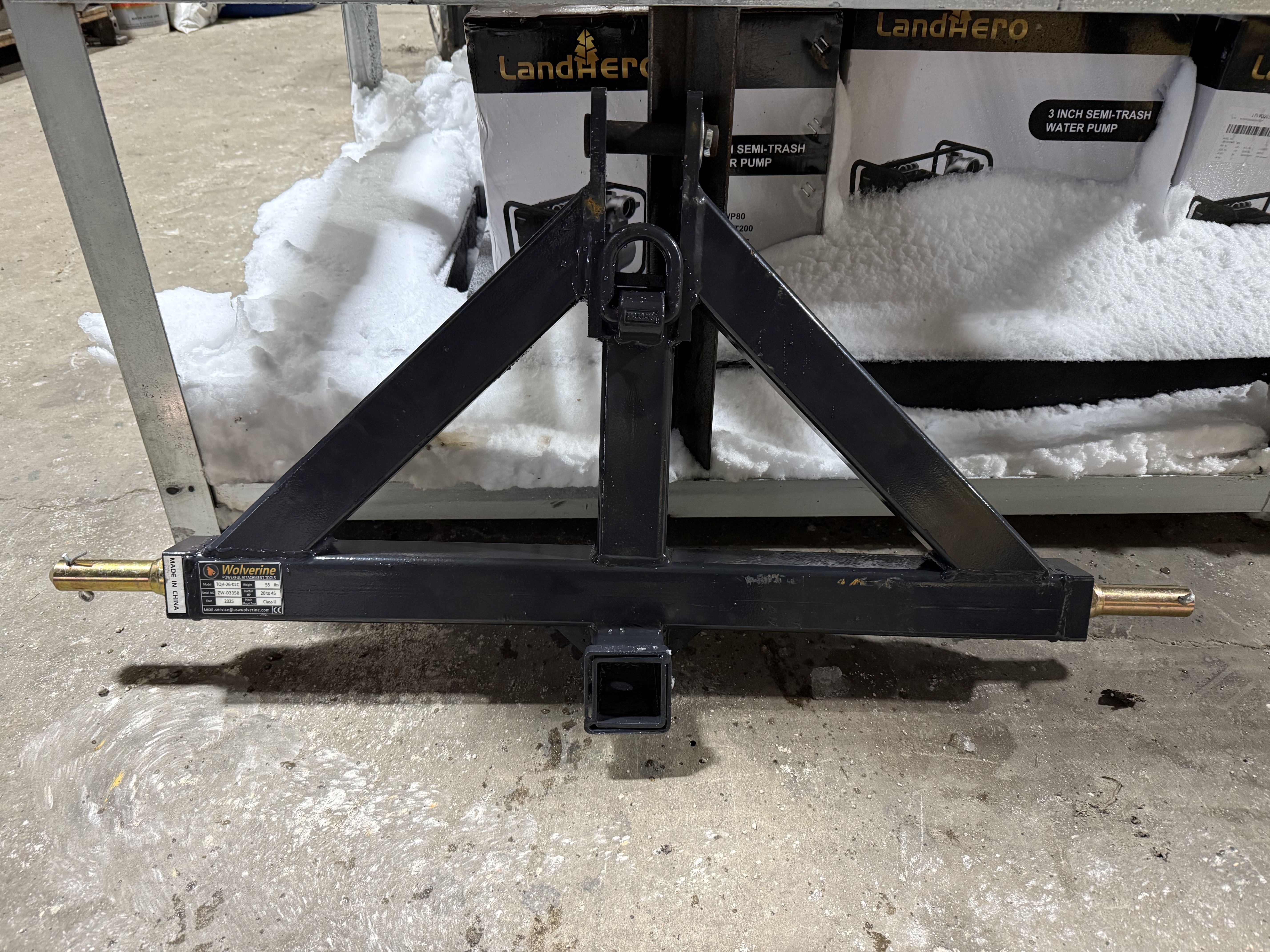 lot 191 image: Tractor Quick Hitch