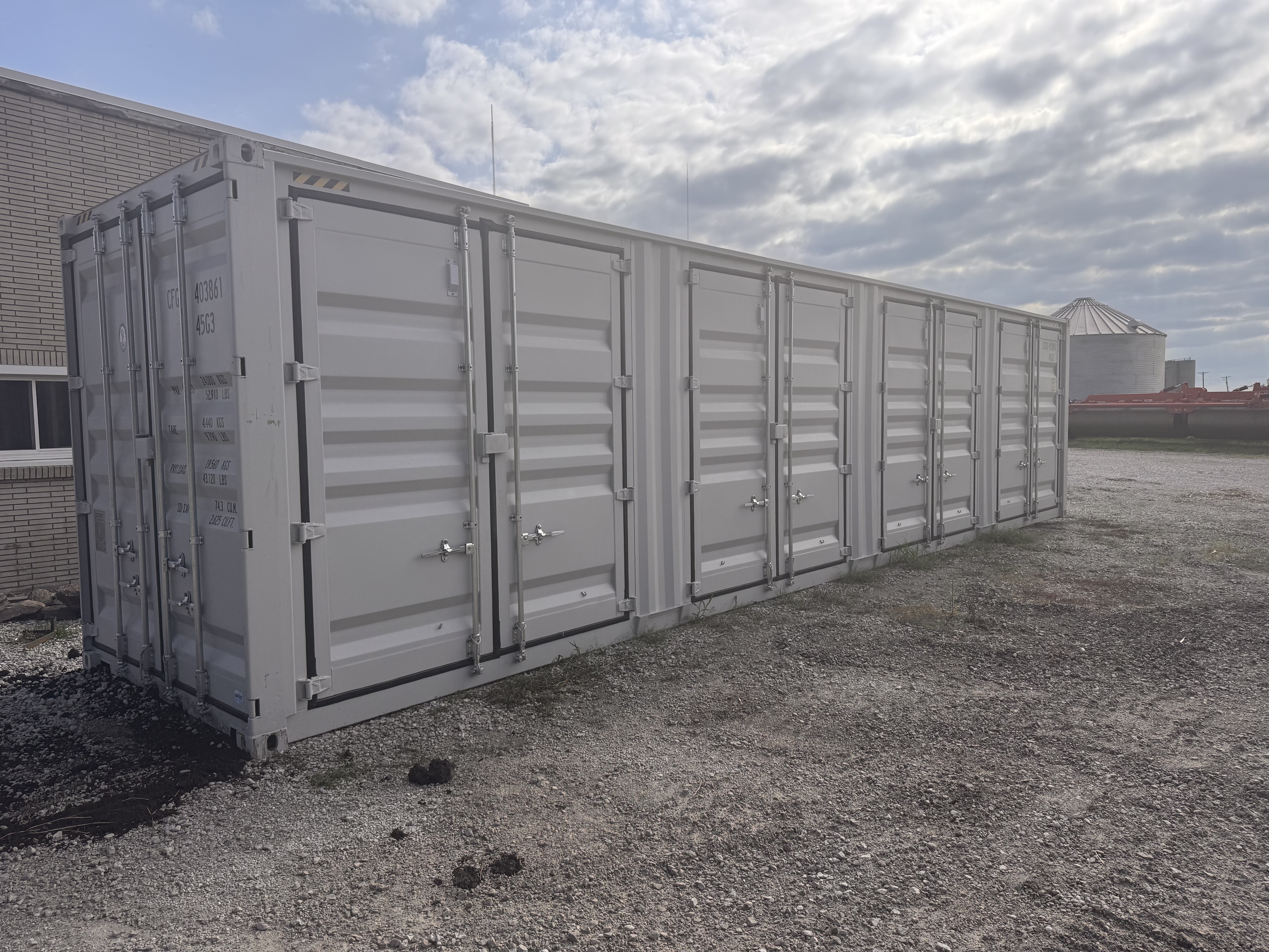 lot 87 image: 40FT High Cube Four Multi doors Container