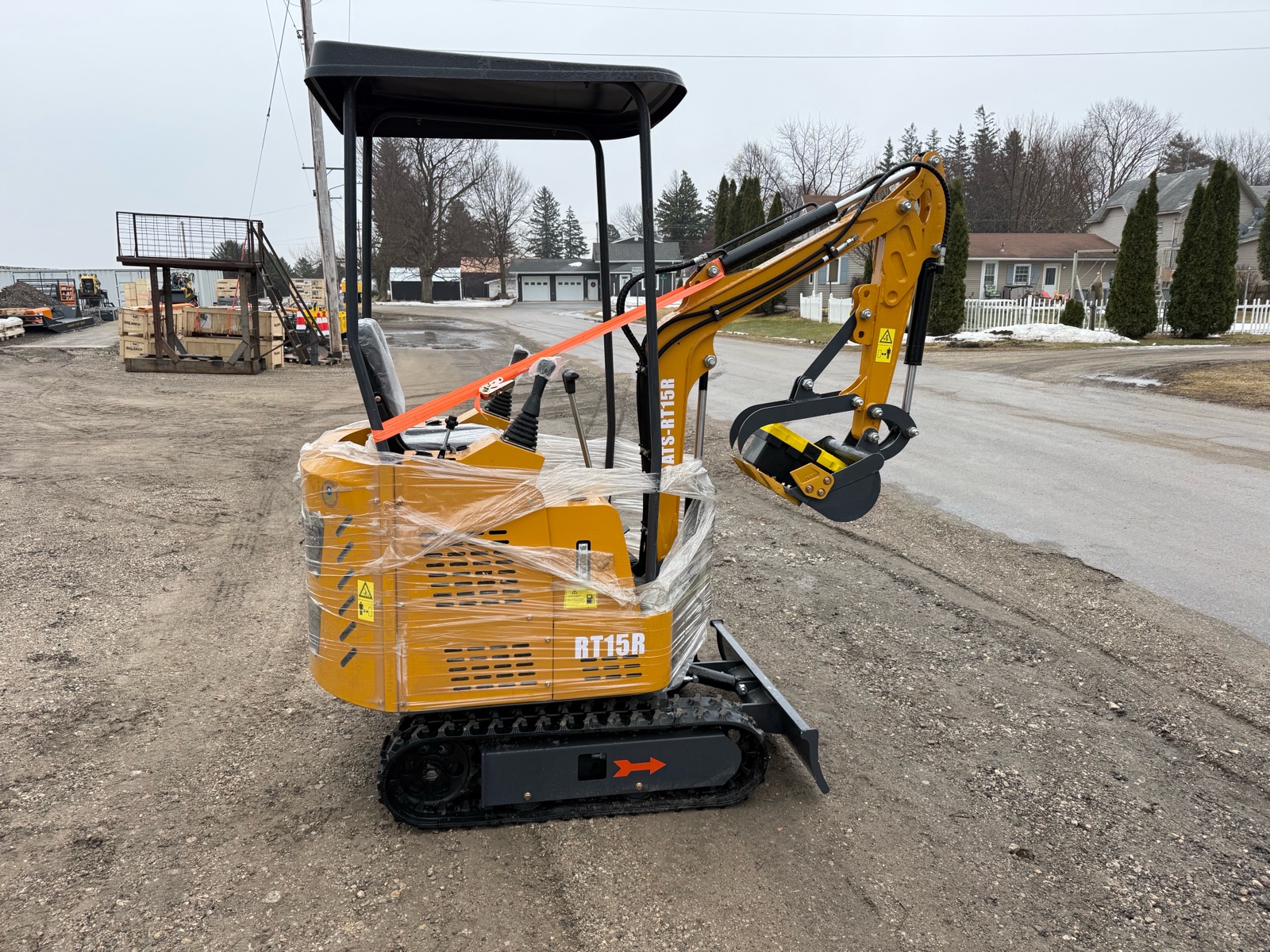 lot 127 image: ATS RT15R MINI EXCAVATOR