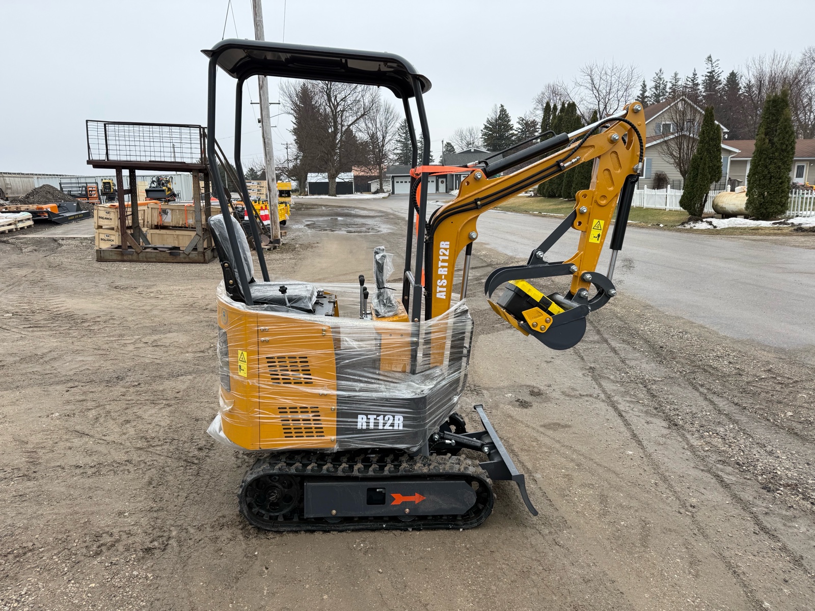lot 146 image: ATS RT12R MINI EXCAVATOR