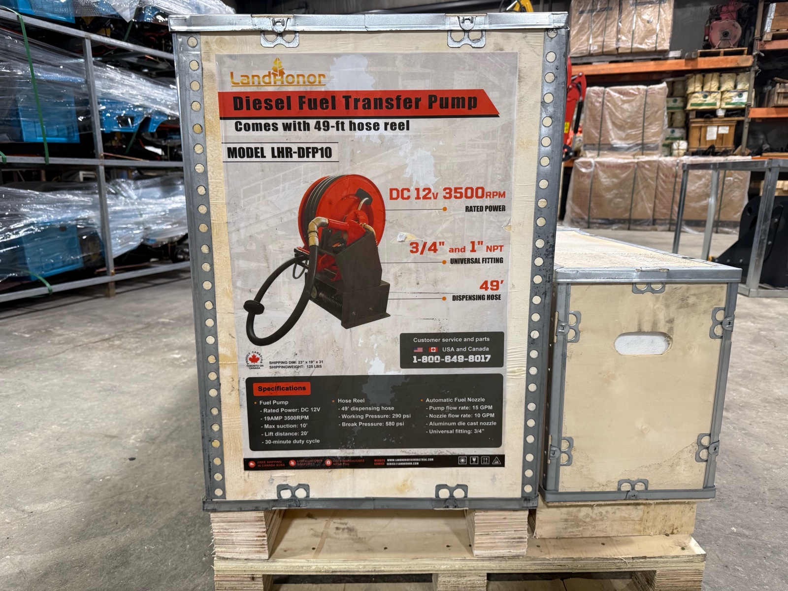 lot 202 image: Diesel Fuel Transfer Pump LHR-DFP10