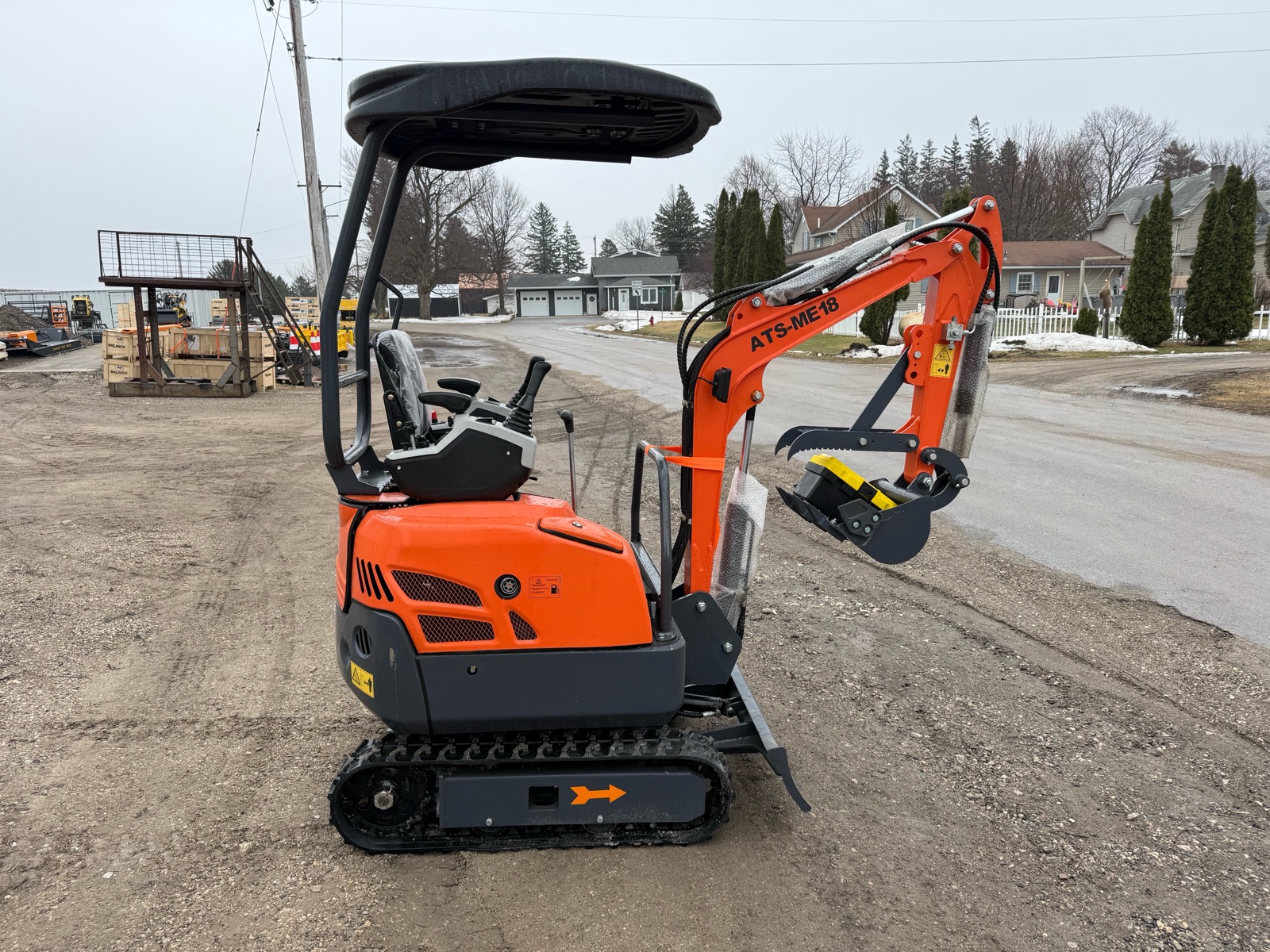 lot 45 image: ATS ME18 MINI EXCAVATOR