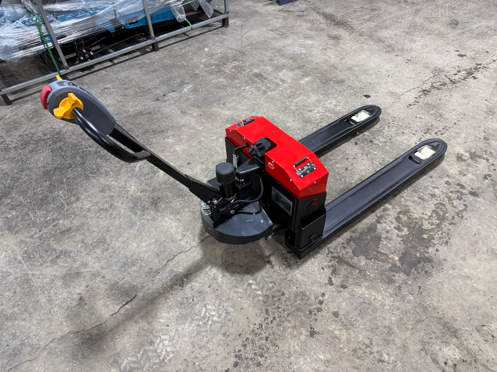 lot 54 image: SDLFP30 ELECTRONIC SCALE PALLET TRUCK 3-Ton