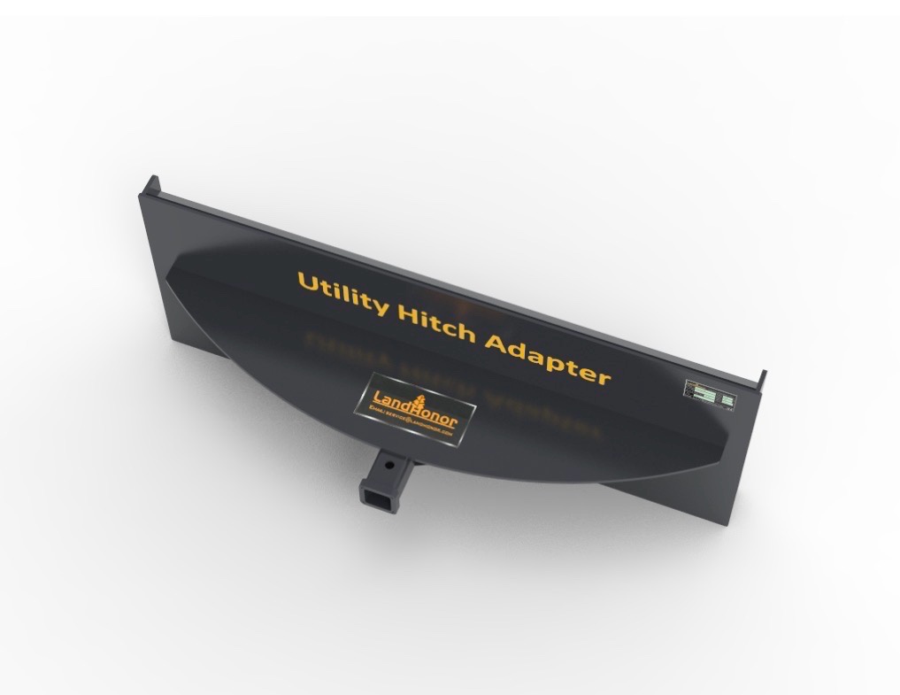 lot 62 image: Skid Steer Utility Hitch Adapter 2 Receiver UHA-16-3000G