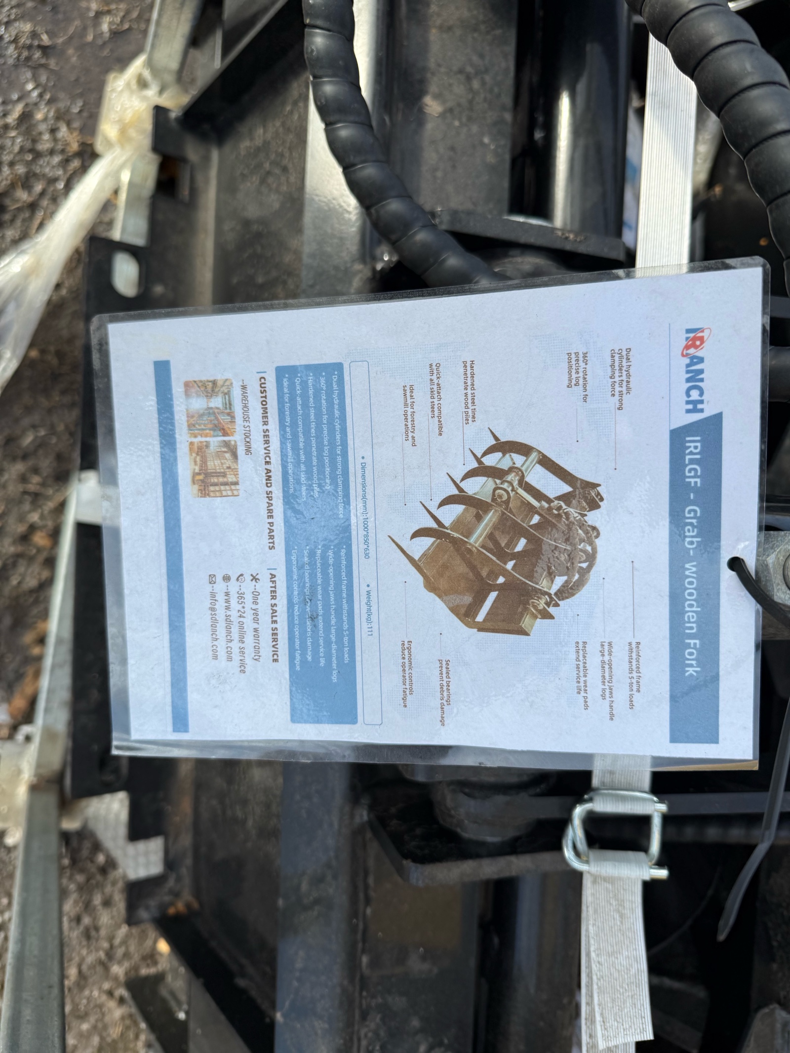 lot 70 image: Grab bucket