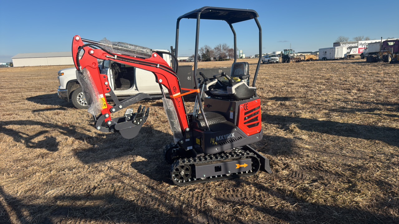 lot 14A image: Mini ExcavatorCFG2026UnusedMX15RX