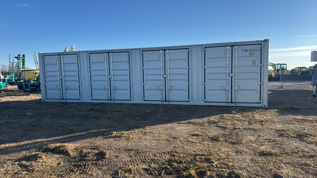 lot 16A image: 40 High Cube Multi-Door Container 2026 4-side-door 40 HQ Container