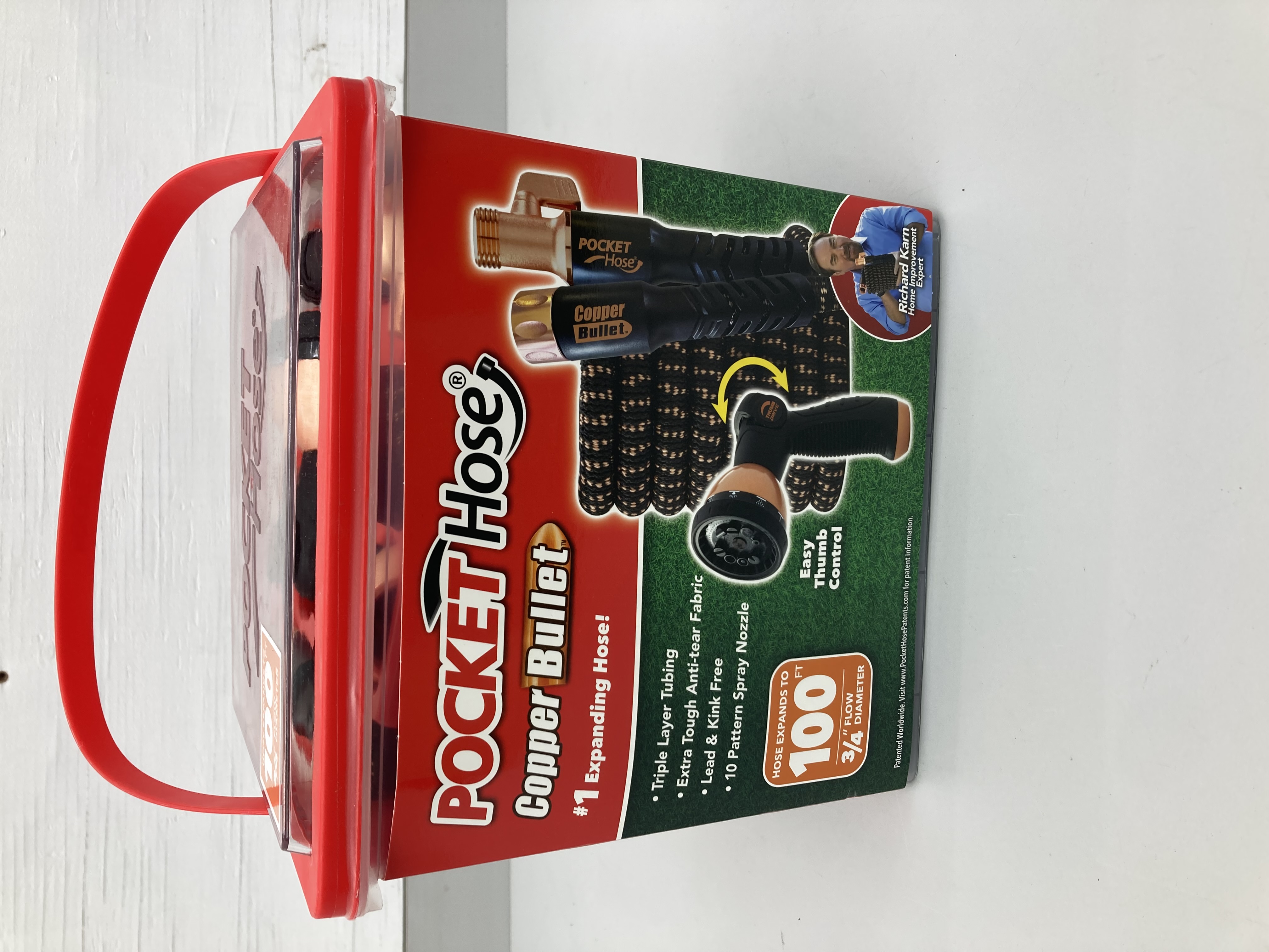 lot 131 image: Pocket Hose Copper Bullet