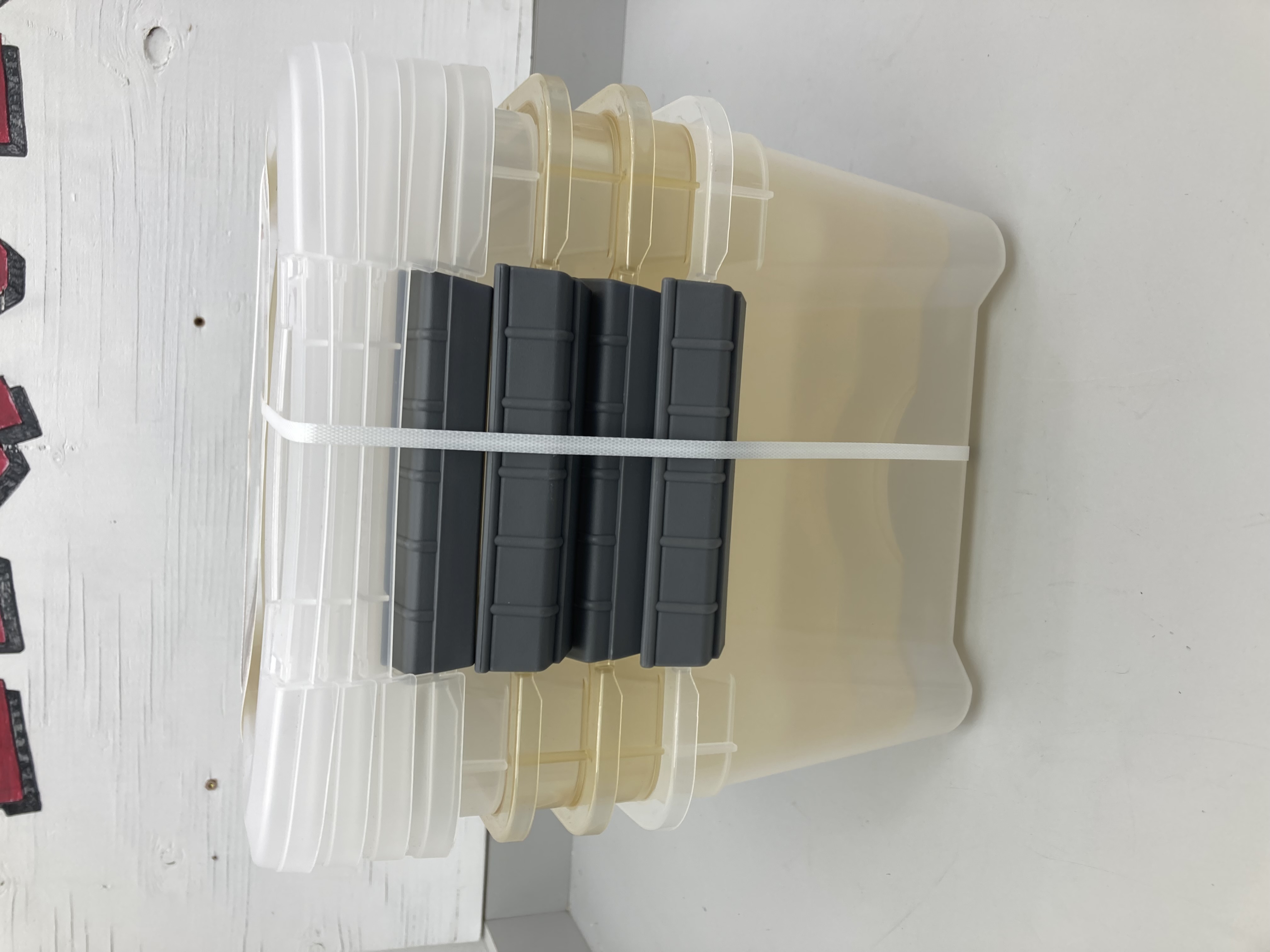 lot 147 image: Plastic Storage Bins