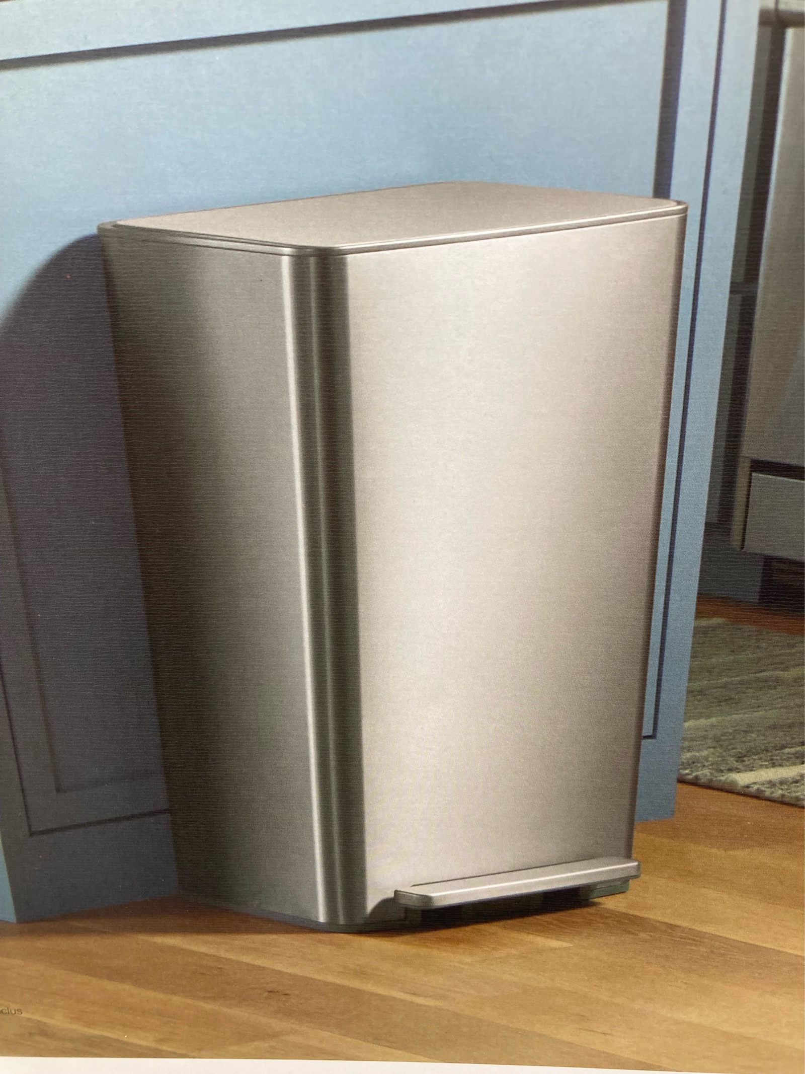 lot 24 image: Kohler Stainless Steel Step Trash Can