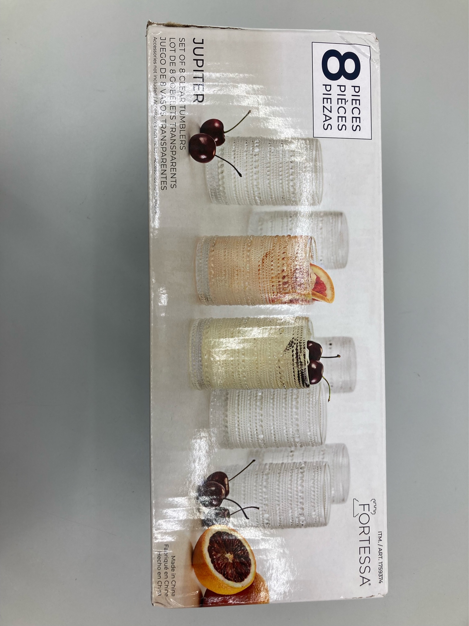 lot 30 image: Fortessa Jupiter Tumblers