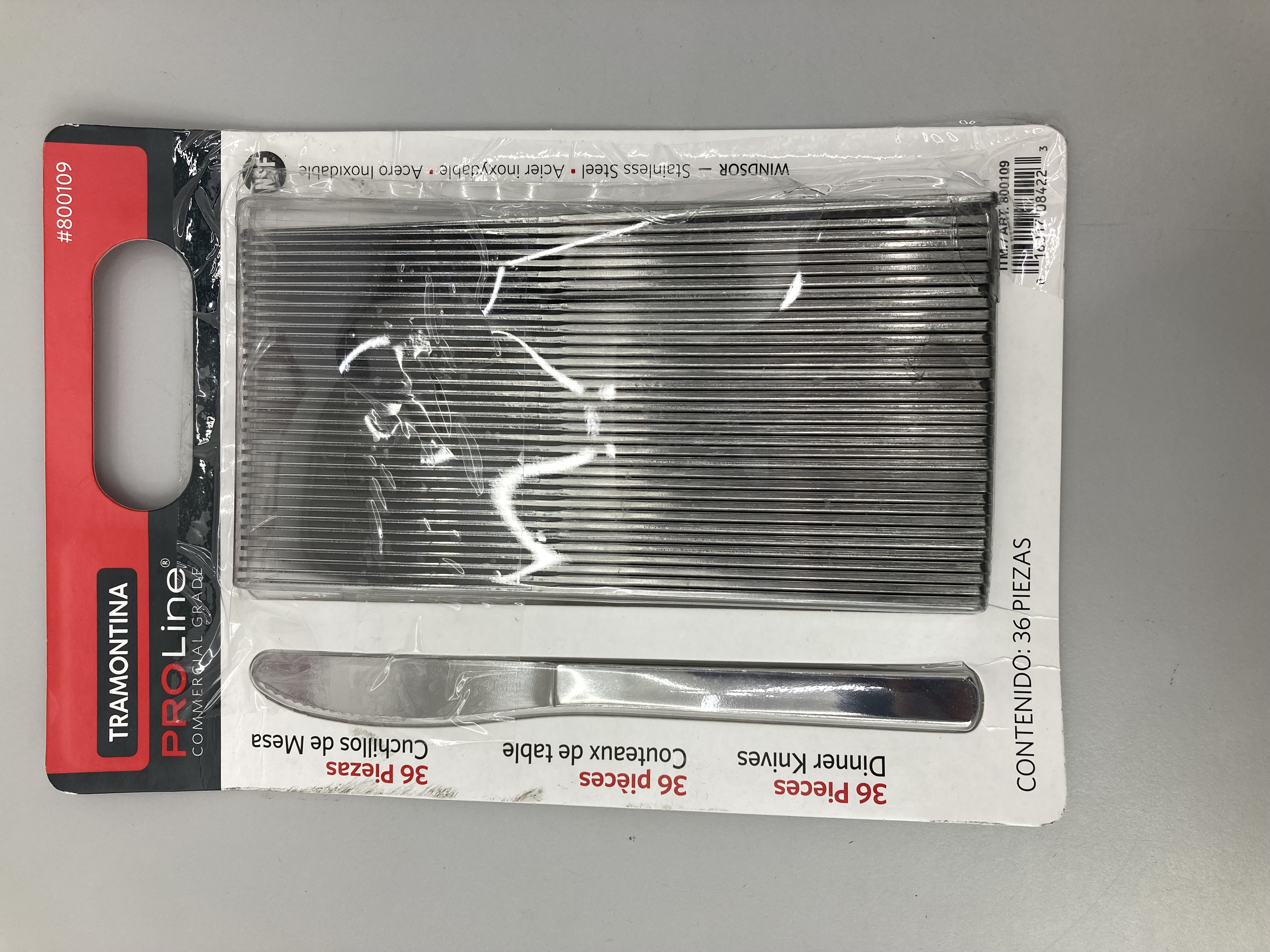 lot 48 image: Tramontina Pro Line Dinner Knives Set