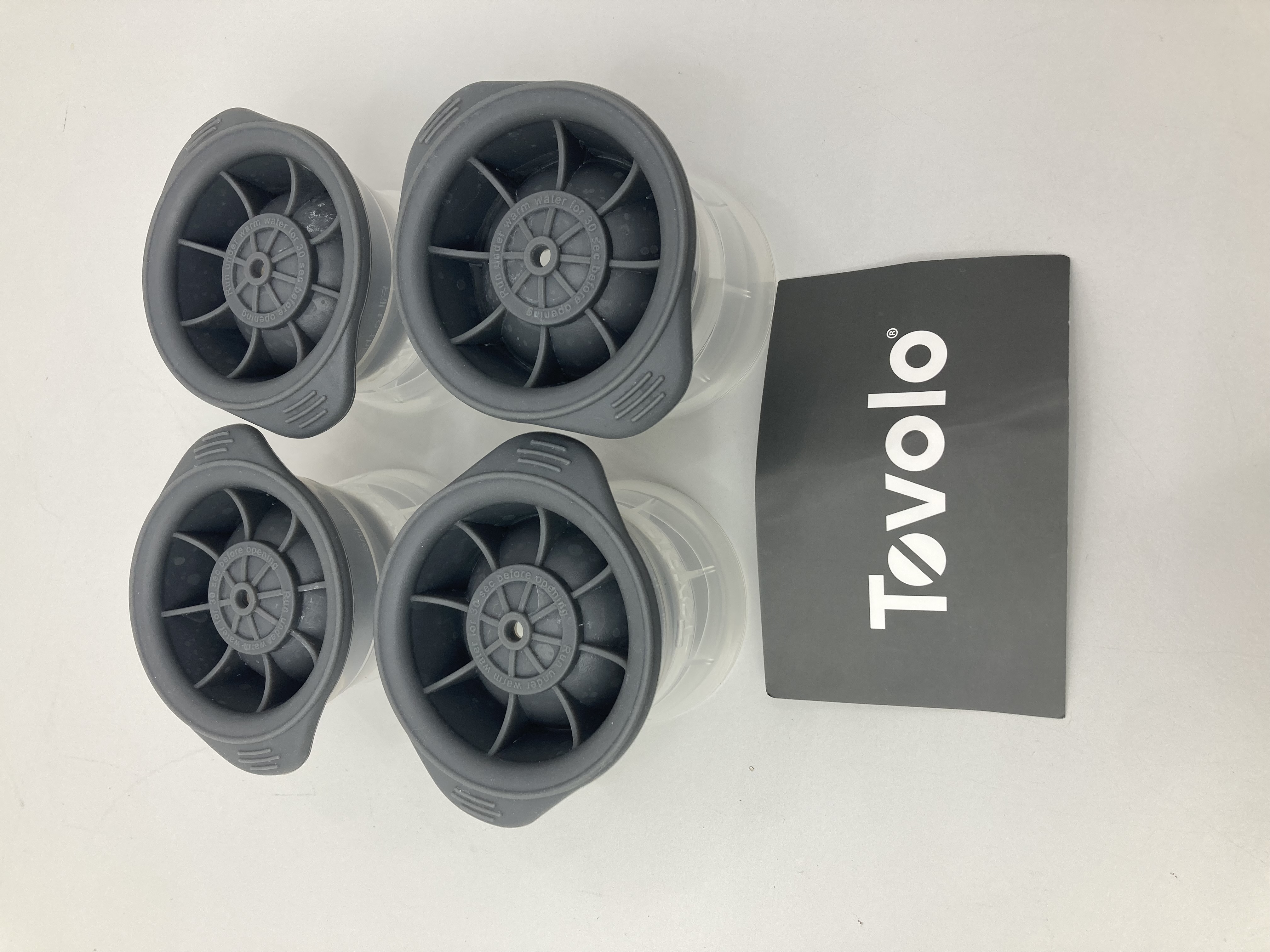 lot 64 image: Tovolo Silicone Ice Molds - Set of 4