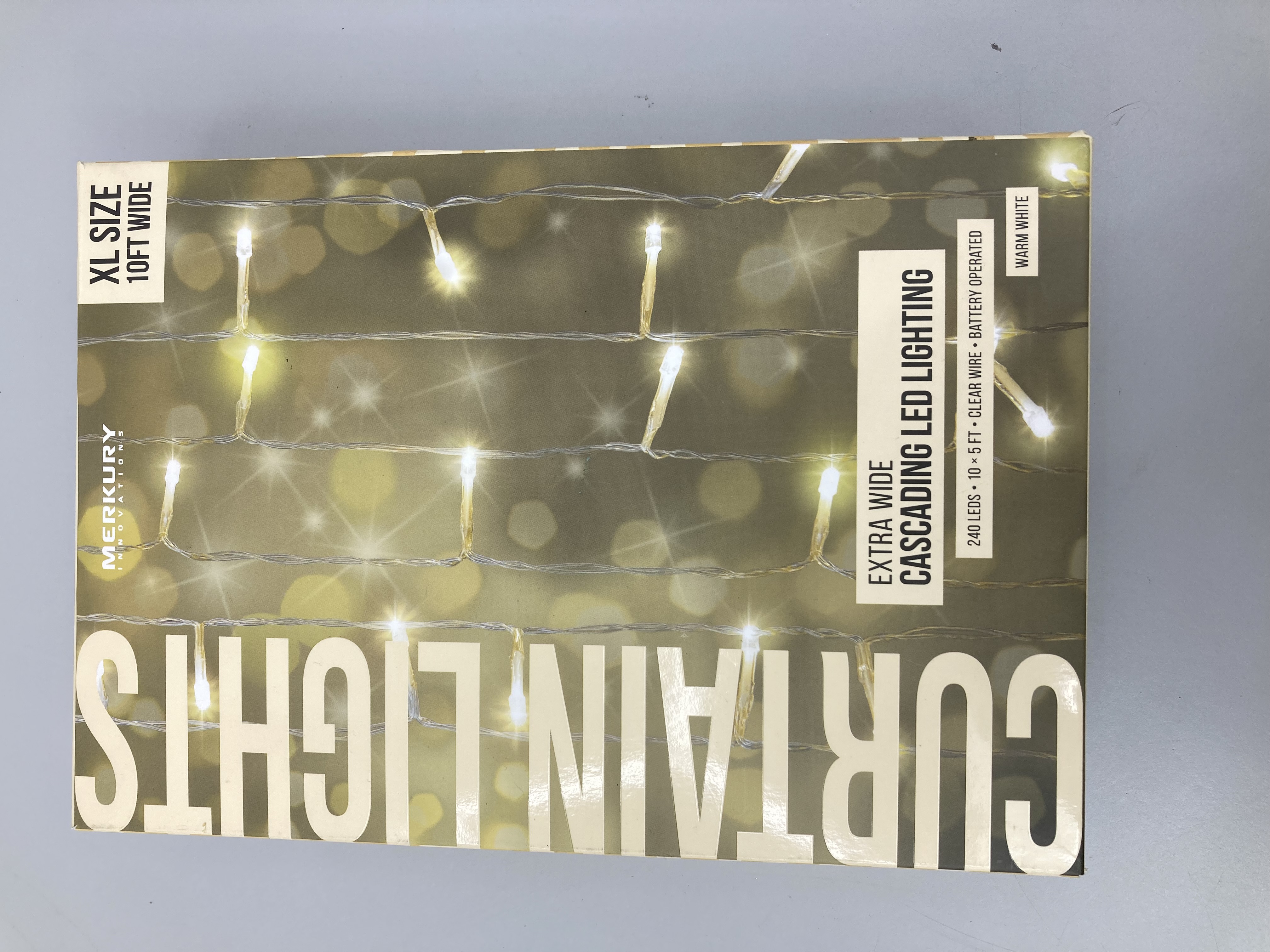 lot 66 image: Cascading LED Curtain Lighting