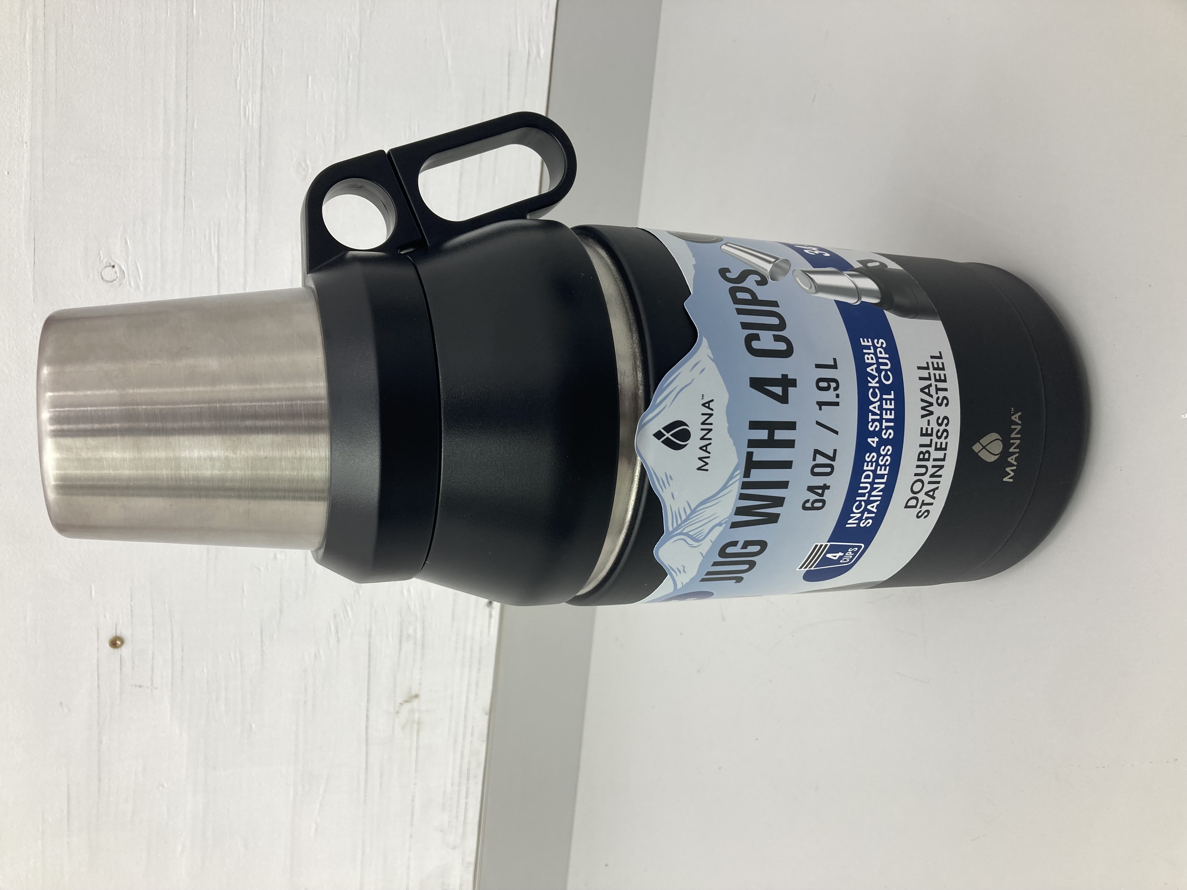 lot 68 image: Manna Double-Wall Jug with Cups