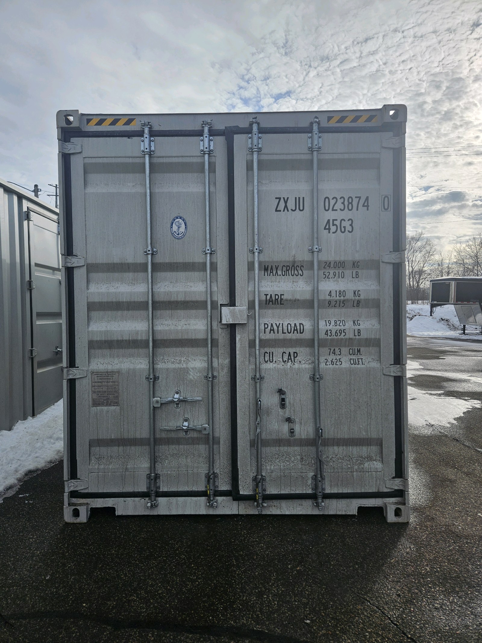 lot 1 image: 40 High Cube Multi-Door Shipping Container