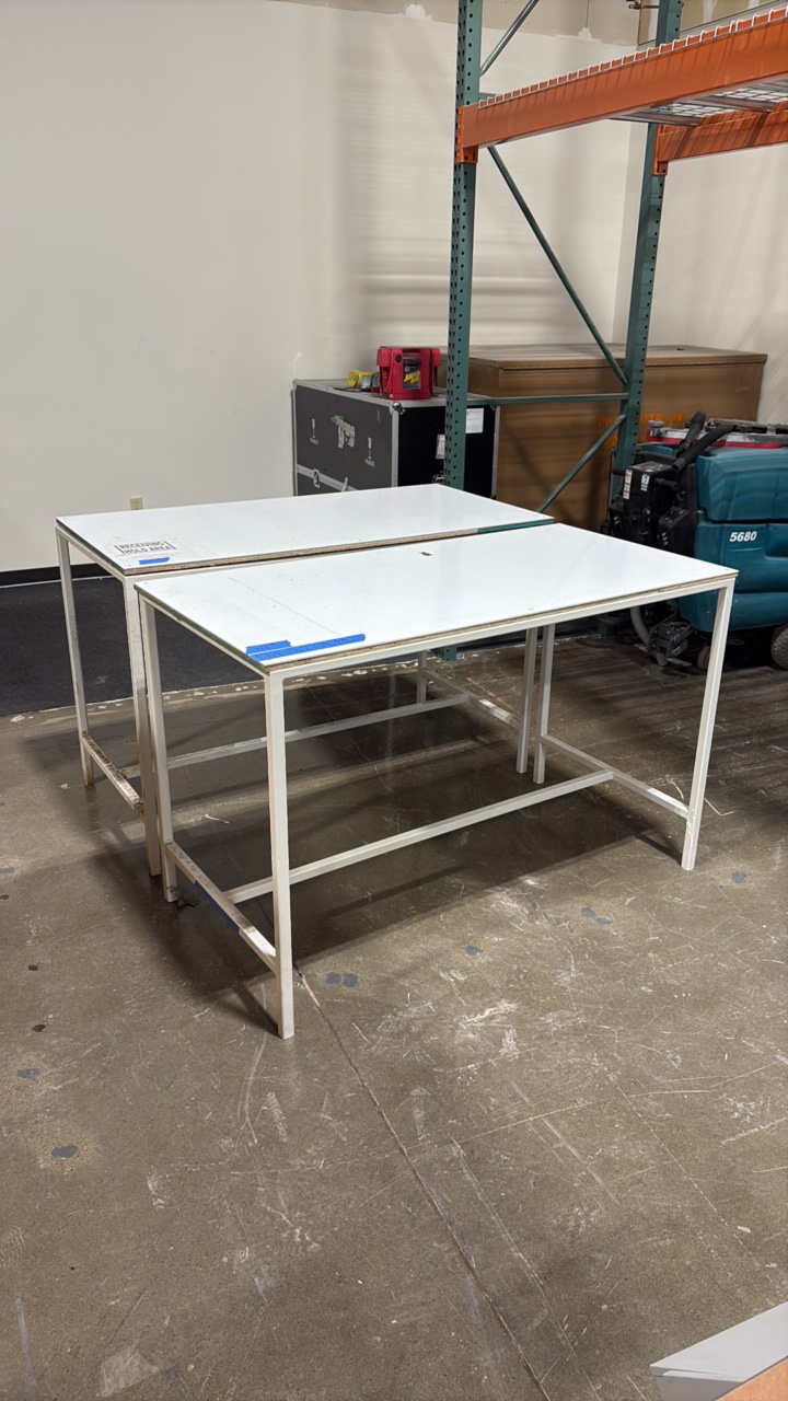 lot 107 image: (2) Workbenches