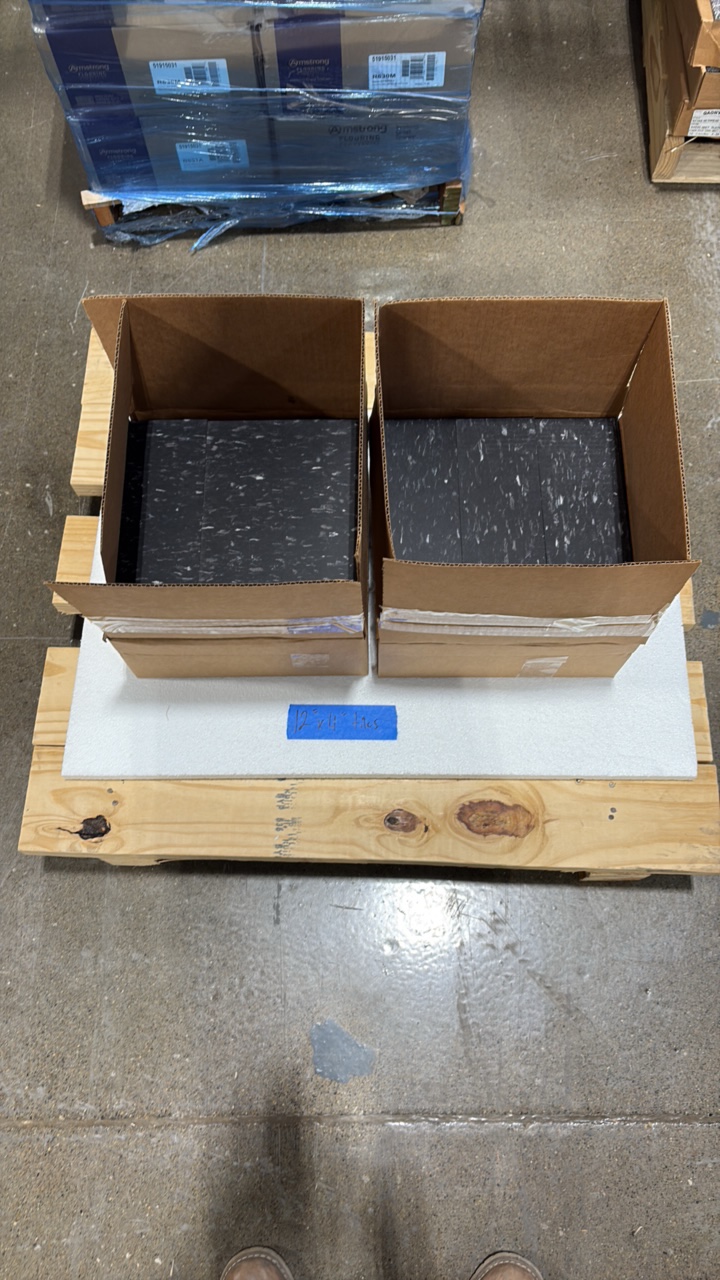 lot 39A image: (2 boxes-opened) 12 x 4 tiles