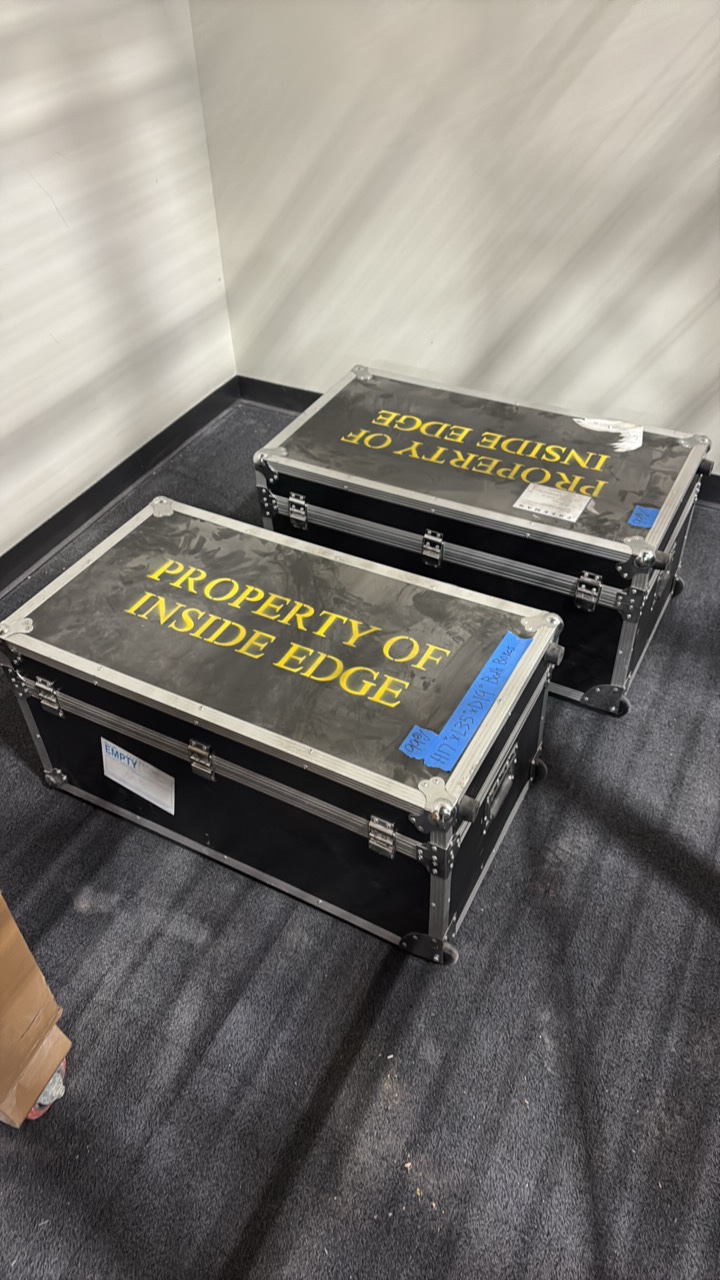 lot 99 image: (2) Custom Flight or Road Cases