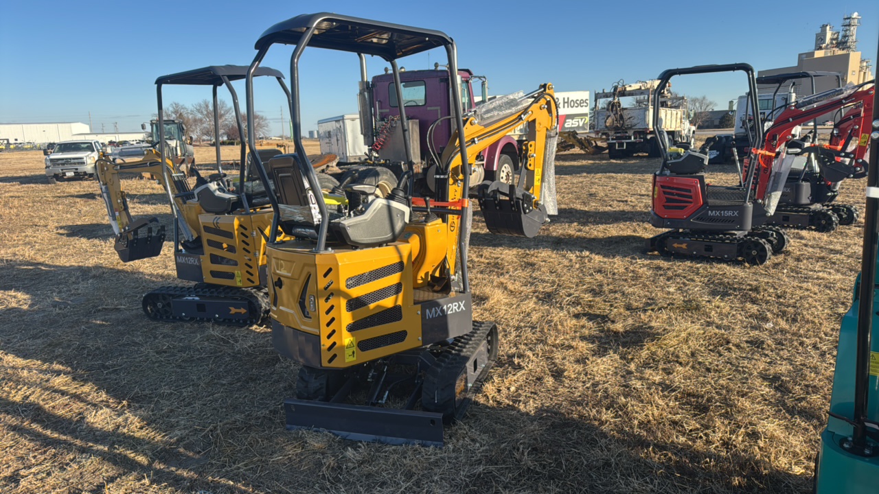 lot 12 image: Mini ExcavatorCFG2026UnusedMX12RX