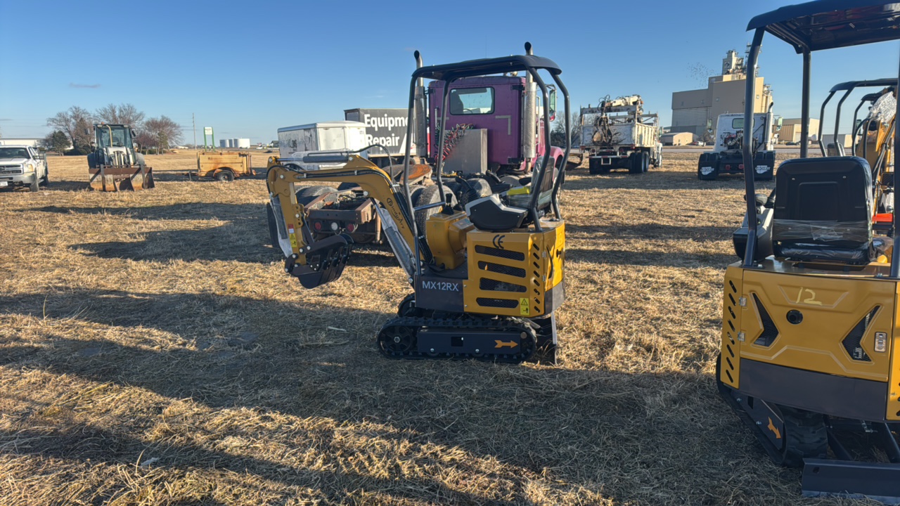 lot 13 image: Mini ExcavatorCFG2026UnusedMX12RX