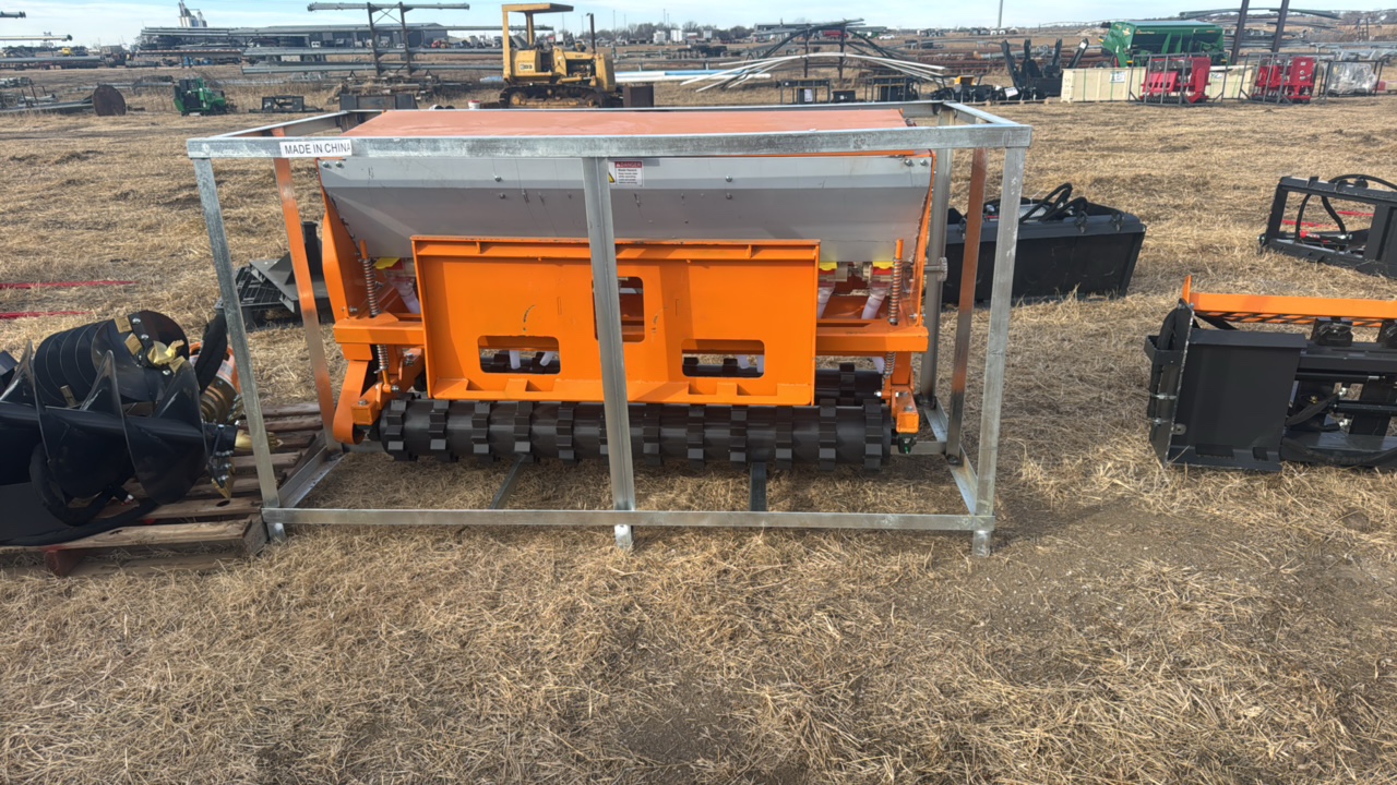 lot 614 image: NO Till Seed Drill for Tractor and Skid SteerLandhonor2025UnusedSD-22-72W